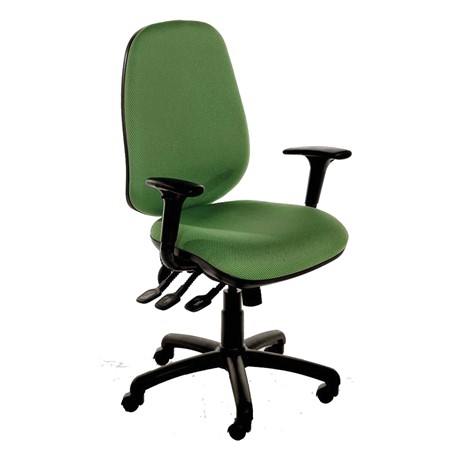 product image:Jupiter Fully Adjustable Chair - Square Back, Height Adjustable Arms