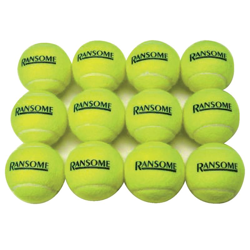 Pack of 12 Ransome Tennis Balls 