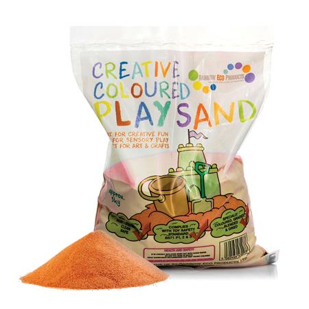 product image:Coloured Sand - Orange - 5kg